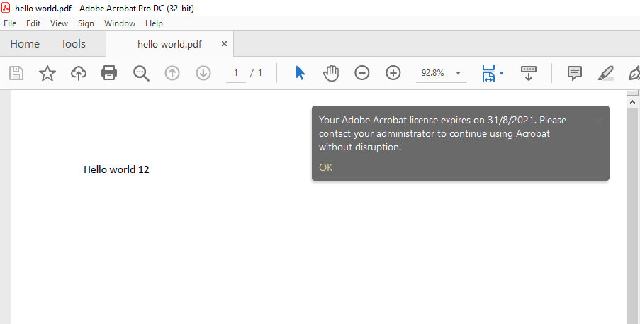 how to find serial number for adobe acrobat pro